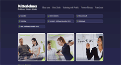 Desktop Screenshot of mitterlehner-training.com